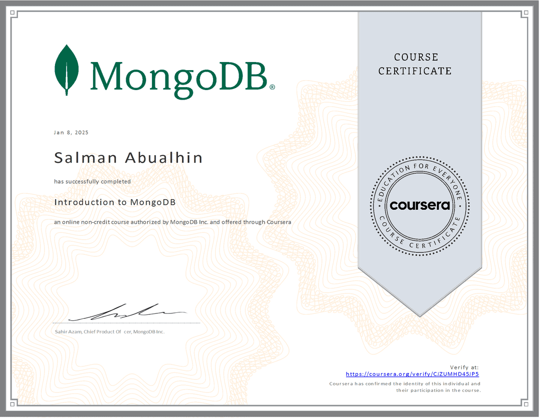 Introduction to MongoDB