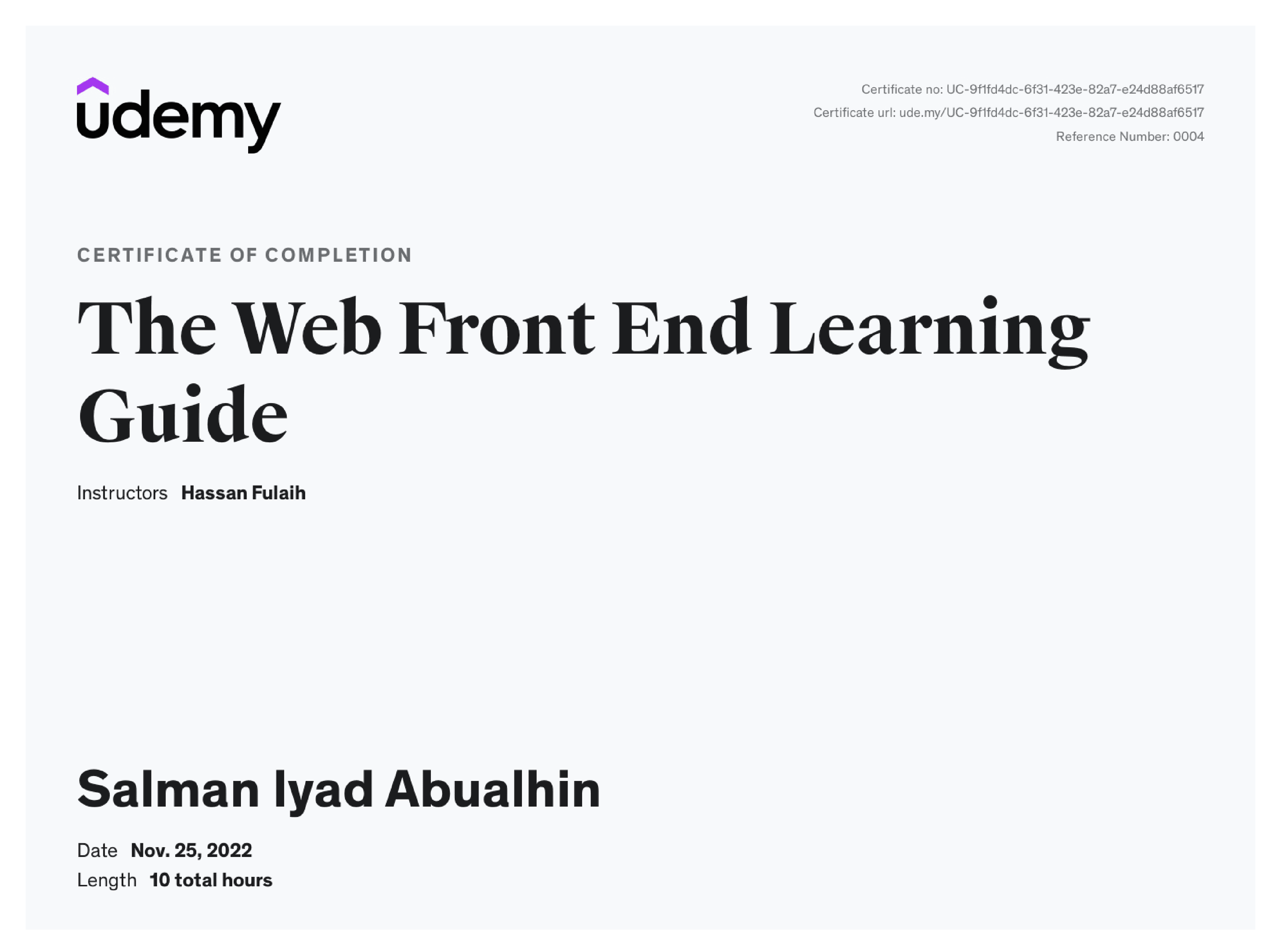 The Web Front End Learning Guide