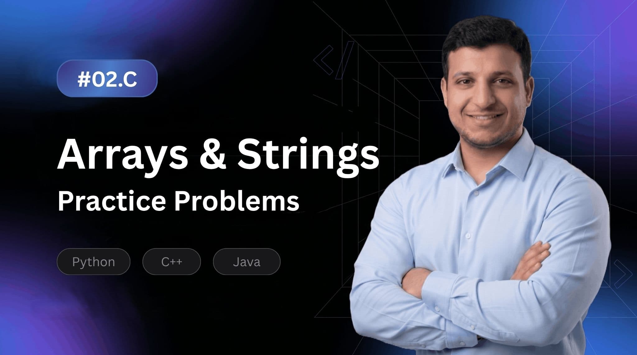 #02.C – Arrays & Strings – Practice Problems