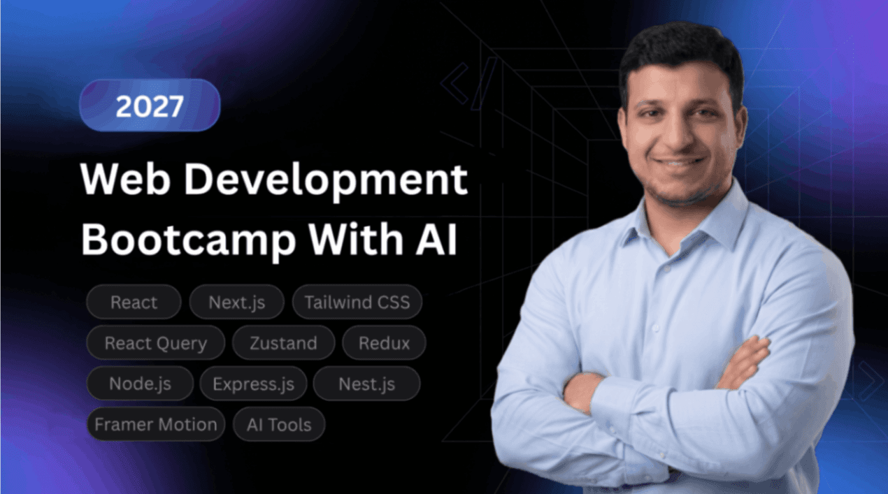 Web Development Bootcamp With AI